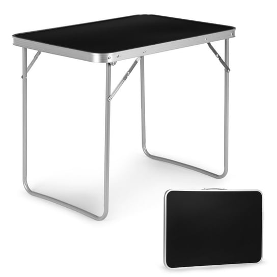 Stolik turystyczny stół piknikowy składany 70x50cm czarny Modernhome