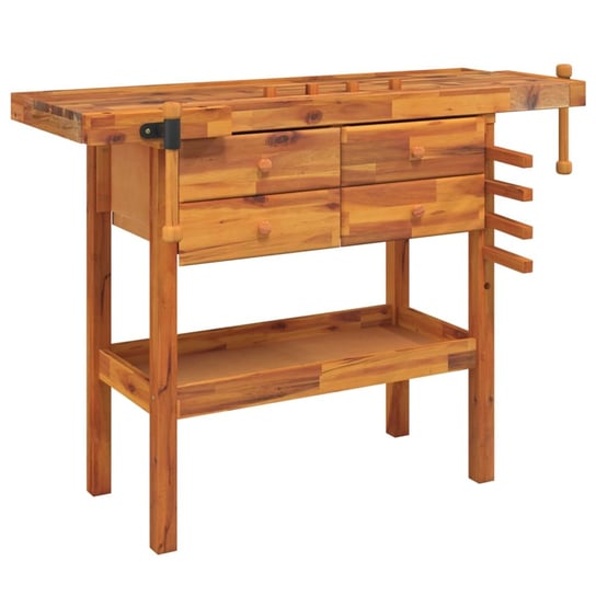 Stolik warsztatowy drewniany 116-124x44-52x83 cm, Inna marka