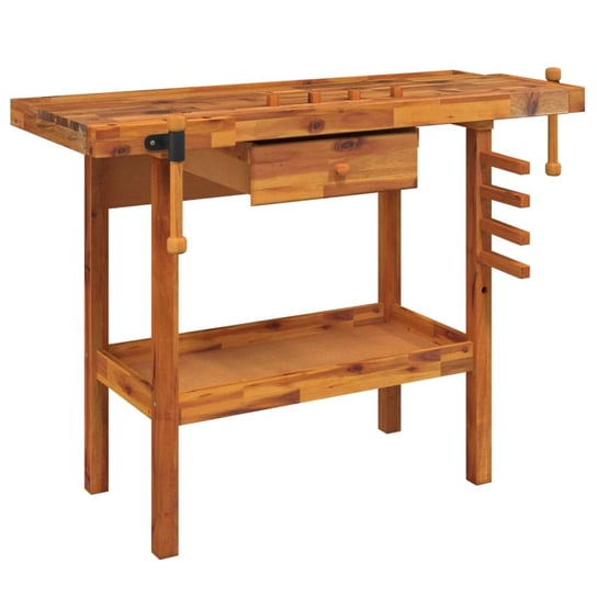 Stolik warsztatowy drewniany 116-124x44-52x83 cm, Inna marka
