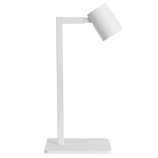 Stołowa Lampa gabinetowa Snow biała regulowana na biurko Light Prestige