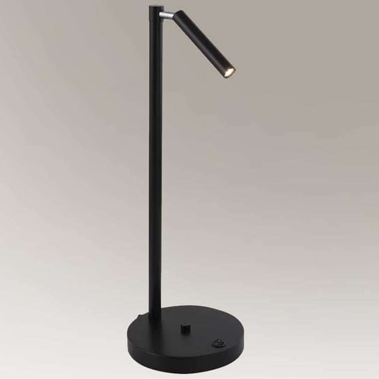 Stołowa LAMPKA regulowana KOSAME 7874 Shilo metalowa LAMPA tuba na biurko czarna Shilo