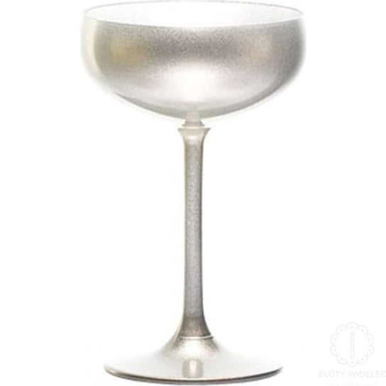 Stolzle Lausitz Olympic srebrne kieliszki do drinków, szampana, koktajli, 230 ml. 6 szt. Stolzle Lausitz