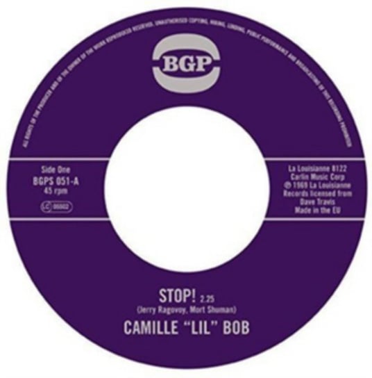 Stop!, płyta winylowa Bob Camille