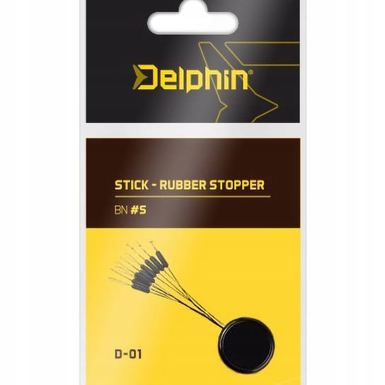 STOPERY GUMOWE SILIKONOWE DELPHIN STICK S Delphin