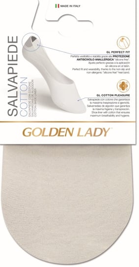 STOPKI GOLDEN LADY COTTON 6N (kolor natural, rozmiar M/L) Golden Lady