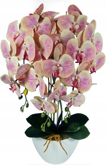 Storczyk Sztuczny Kwiaty Orchidea 3P Guma Jak Żywy Damich