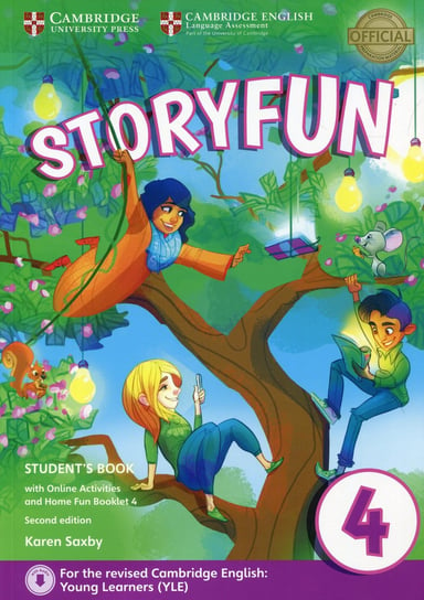 Storyfun for Movers 4. Student's Book with Online Activities and Home Fun Booklet 4 Saxby Karen