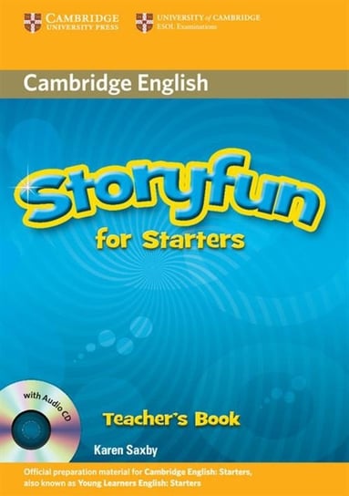 Storyfun for Starters.Teacher's Book + CD Saxby Karen