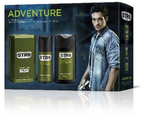 Str8, Adventure, zestaw kosmetyków, 3 szt. Str8