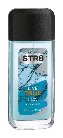 Str8, Live True, dezodorant naturalny spray, 85 ml Str8