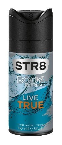 Str8, Live True, dezodorant spray, 150 ml Str8