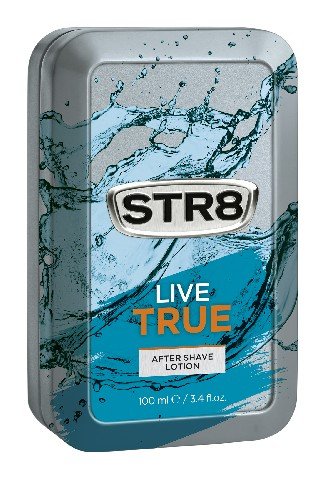 Str8, Live True, odświeżający płyn po goleniu, 100 ml Str8