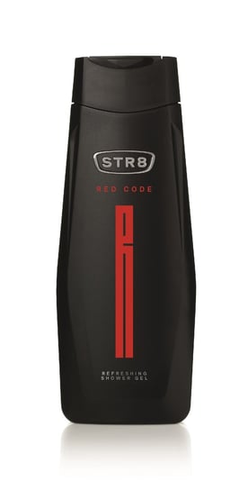 Str8, Red Code, żel pod prysznic odświeżający, 400 ml Str8