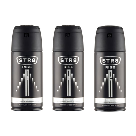 STR8 Spray Rise, Dezodorant, 3x150 ml Str8