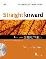 Straightforward (2nd Edition) Beginner Workbook with Key & Audio CD Clandfield Lindsay, Tennant Adrian