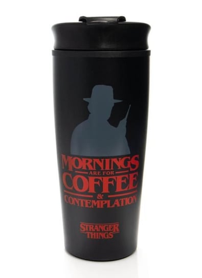 Stranger Things Coffee and Contemplation - kubek podróżny 450 ml Stranger Things