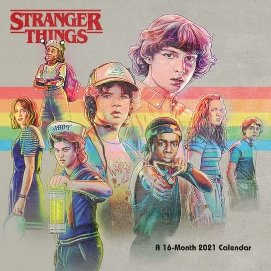 Stranger Things - kalendarz 2021 30x30 cm Danilo