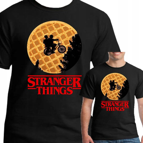 Stranger Things Koszulka Męska Xxl 3144 Czarna Inna marka