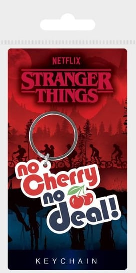 Stranger Things No Cherry No Deal - brelok 4,5x6 cm Pyramid Posters