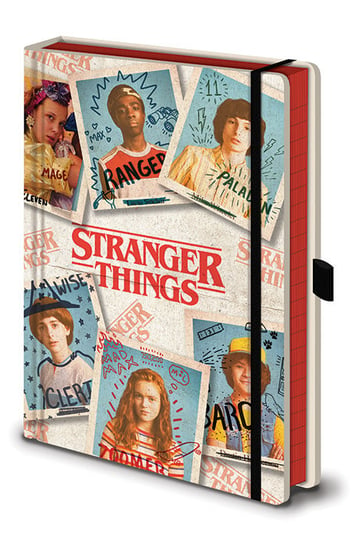 Stranger Things Notes A5 Premium Z Zapinką Pyramid Posters Bravado