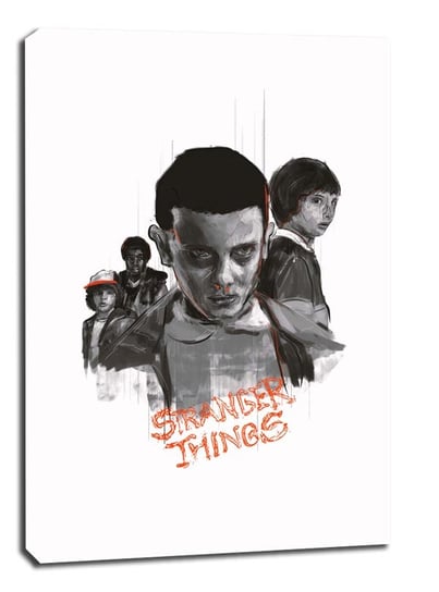 Stranger Things - obraz na płótnie 90x120 cm Galeria Plakatu