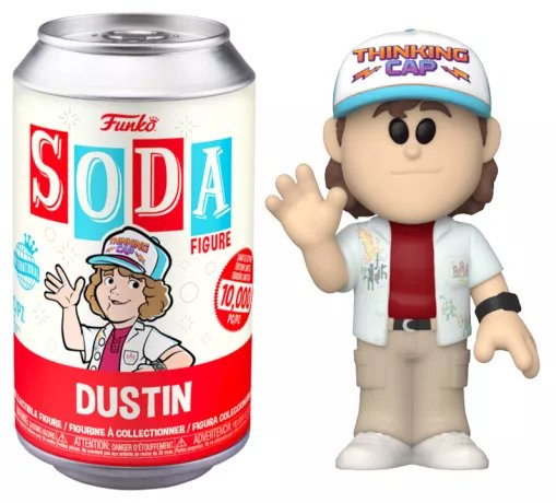 stranger things - pop soda - dustin with chase Funko