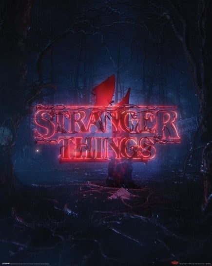 Stranger Things Season 4 - plakat 40x50 cm Stranger Things
