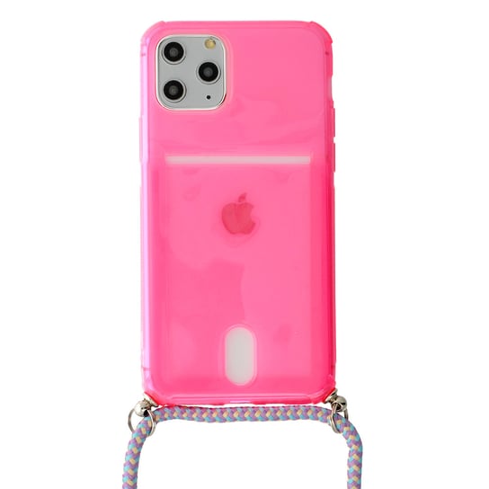 STRAP Fluo Case do Iphone 7 / 8 / SE 2020 / SE 2022 Różowy Inna marka