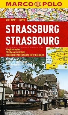Strassburg. City Map 1:15 000 Opracowanie zbiorowe