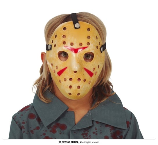 Straszna maska dla dzieci hokesity na Halloween ABC