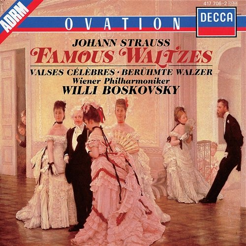 Strauss, J.: Famous Waltzes - The Blue Danube; Emperor Waltz etc. Wiener Philharmoniker, Willi Boskovsky