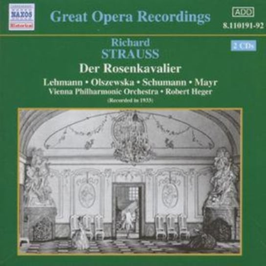 STRAUSS ROSENKAVALIER OLSZEWSA Vienna Philharmonic Orchestra