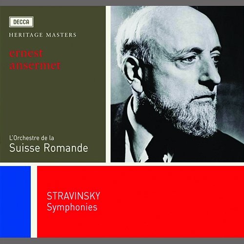 Stravinsky: 3 Symphonies Orchestre de la Suisse Romande, Ernest Ansermet