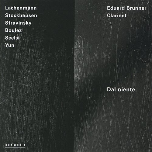 Boulez: Domaines pour clarinette seule - Cahier F Miroir Eduard Brunner