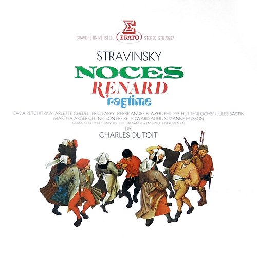 Stravinsky: Noces, Renard & Ragtime Martha Argerich, Nelson Freire & Charles Dutoit