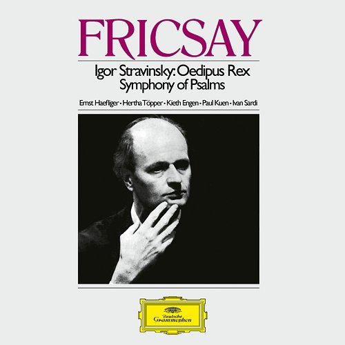 Stravinsky: Oedipus Rex, K047 / Symphony of Psalms, K052 Ernst Deutsch, Radio-Symphonie-Orchester Berlin, Ferenc Fricsay, Ndr Chor