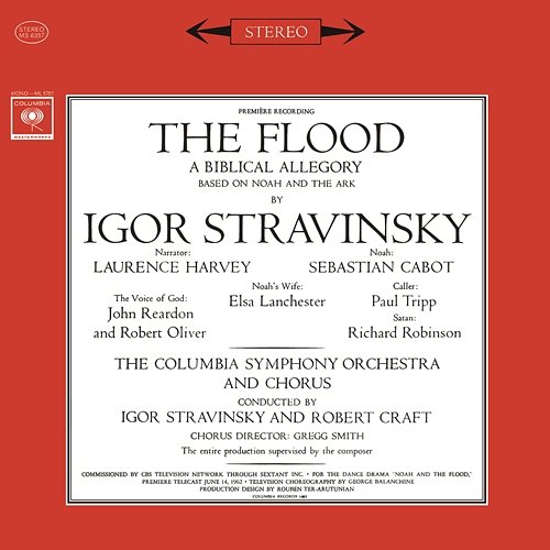 Stravinsky: The Flood & Mass Igor Stravinsky