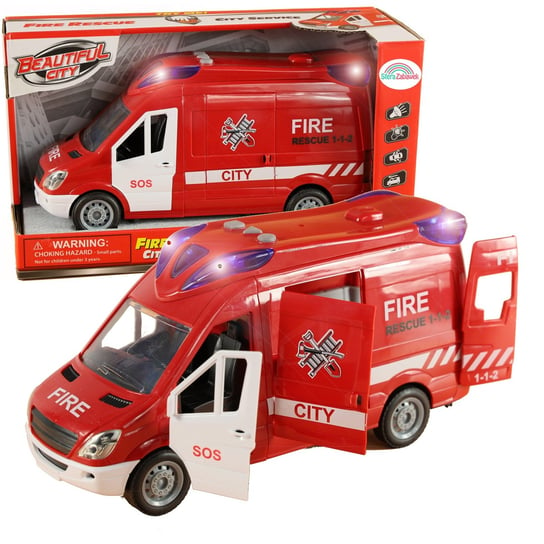 Straż Pożarna samochod zabawki Wóz Auto Strażacki pojazd napęd Interaktywna Sferazabawek