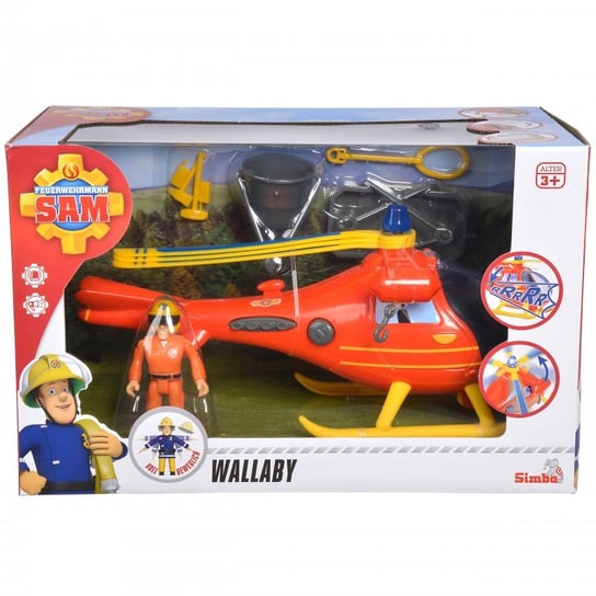 Strażak Sam, helikopter ratunkowy Wallabyl Simba