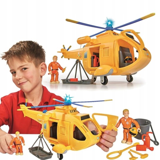 Strażak Sam Helikopter Wallaby II z figurką 00771 Simba