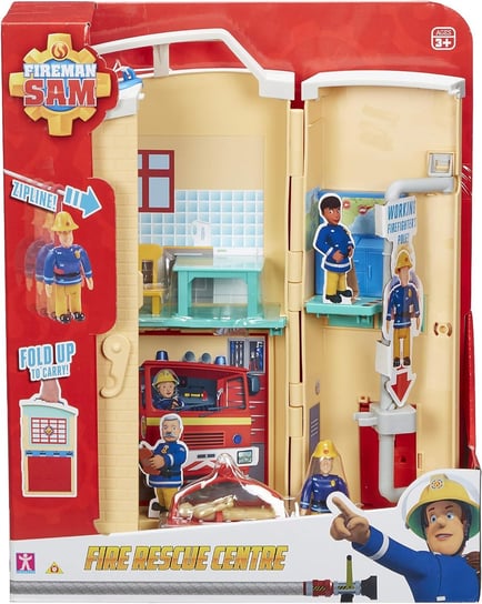 Strażak Sam licencyjna zabawka remiza + figurka Sama doskonały prezent dla dzieci 3+ Character Options