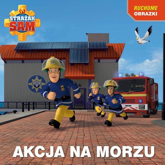 Strażak Sam Ruchome Obrazki Książka z Kartą 3D Media Service Zawada Sp. z o.o.