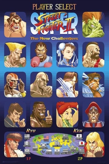 Street Fighter - Plakat Grupo Erik