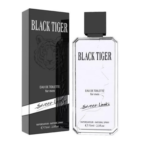 Street Looks, Black Tiger Homme, Woda Toaletowa Spray, 75ml Street Looks