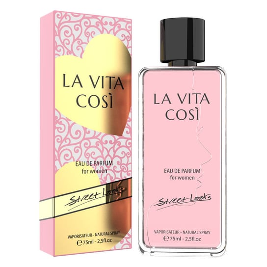Street Looks, La Vita Cosi For Women, woda perfumowana, 75 ml Street Looks