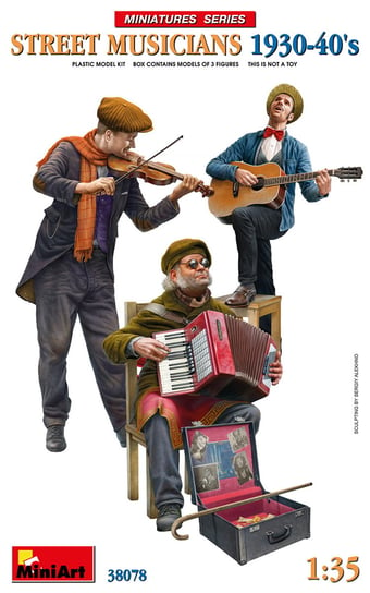 Street Musicians 1930-40s 1:35 MiniArt 38078 MiniArt