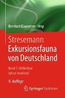 Stresemann - Exkursionsfauna von Deutschland. Band 1: Wirbellose (ohne Insekten) Springer-Verlag Gmbh, Springer Berlin
