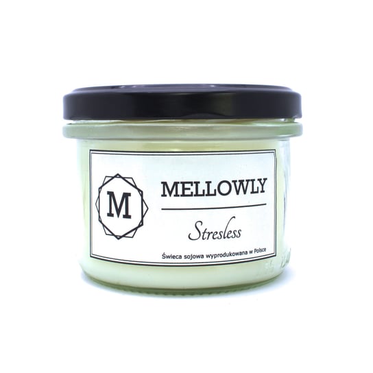 Stressless - naturalna świeca sojowa - Mellowly Mellowly