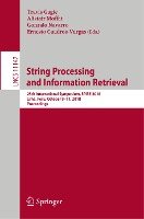 String Processing and Information Retrieval Springer-Verlag Gmbh, Springer International Publishing