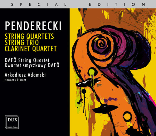 String Quartets, String Trio, Clarinet Quartet Kwartet Smyczkowy DAFO, Adamski Arkadiusz
